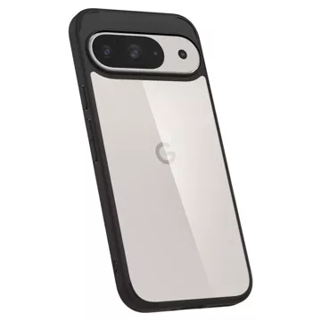 Etui Spigen Ultra Hybrid für Google Pixel 9/9 Pro Mattschwarz