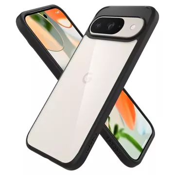 Etui Spigen Ultra Hybrid für Google Pixel 9/9 Pro Mattschwarz