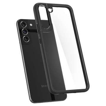 Etui Spigen Ultra Hybrid für Samsung Galaxy S22 Mattschwarz