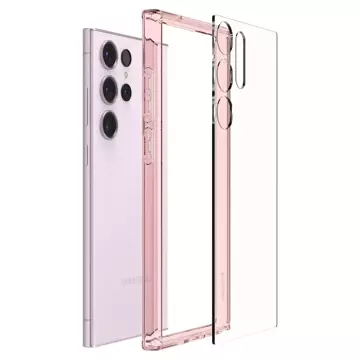 Etui Spigen Ultra Hybrid für Samsung Galaxy S23 Ultra Rose Crystal