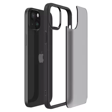 Etui Spigen Ultra Hybrid für iPhone 15 Frostschwarz