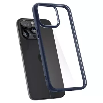 Etui Spigen Ultra Hybrid für iPhone 15 Pro Marineblau