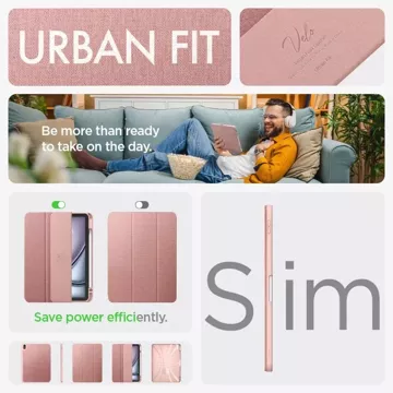 Etui Spigen Urban Fit für Apple iPad Air 10.9 4 / 5 / 2020-2022 / 11 6 / 2024 Roségold