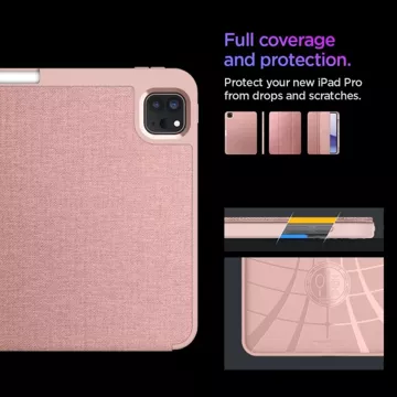 Etui Spigen Urban Fit für Apple iPad Pro 11 5 / 2024 Roségold