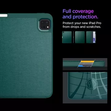 Etui Spigen Urban Fit für Apple iPad Pro 13 7 / 2024 Midnight Green