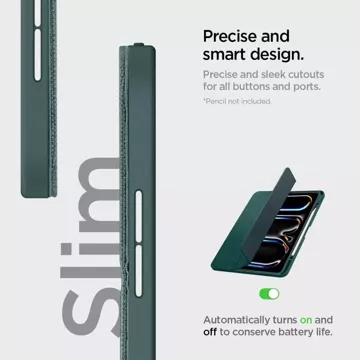 Etui Spigen Urban Fit für Apple iPad Pro 13 7 / 2024 Midnight Green