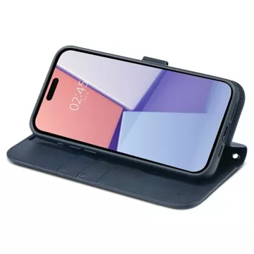 Etui Spigen Wallet „S“ Für das Apple iPhone 15 Pro Navy