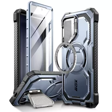 Etui Supcase IBLSN ArmorBox Mag Safe für Samsung Galaxy S24 Ultra Tilt