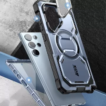 Etui Supcase IBLSN ArmorBox Mag Safe für Samsung Galaxy S24 Ultra Tilt