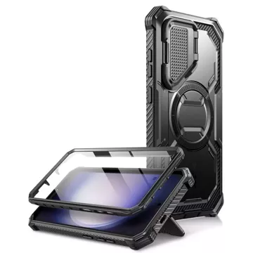 Etui Supcase IBLSN Armorbox Mag Magsafe für Samsung Galaxy S24 Plus Schwarz