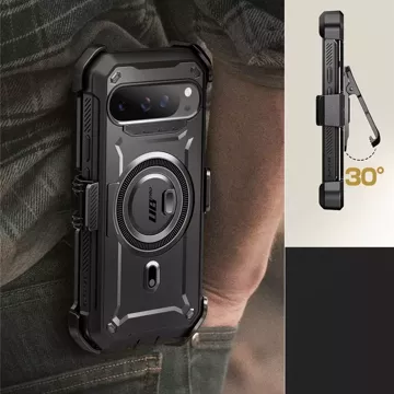 Etui Supcase UB Pro Mag MagSafe für Google Pixel 9 Pro XL Schwarz