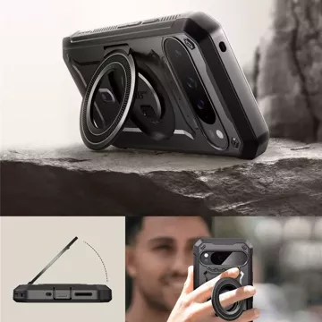 Etui Supcase UB Pro Mag MagSafe für Google Pixel 9 Pro XL Schwarz