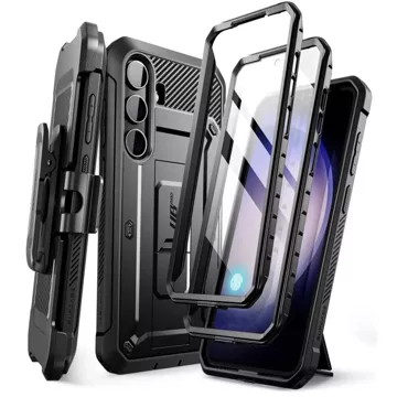 Etui Supcase Unicorn Beetle Pro 2-Set für Samsung Galaxy S24 Schwarz