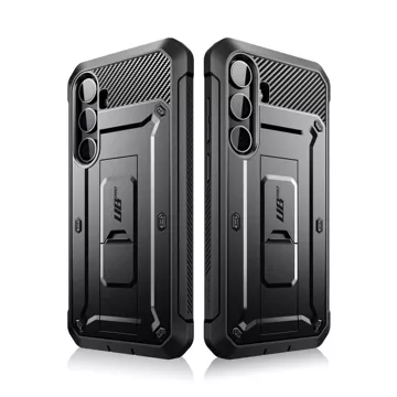 Etui Supcase Unicorn Beetle Pro 2-Set für Samsung Galaxy S24 Schwarz