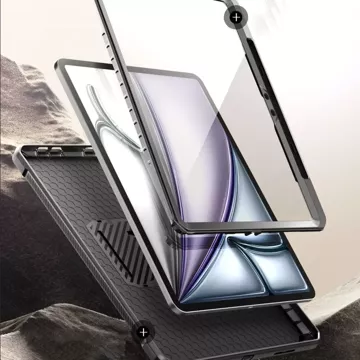 Etui Supcase Unicorn Beetle Pro für Apple iPad Air 10.9 4 / 5 / 2020-2022 / 11 6 / 2024 Schwarz