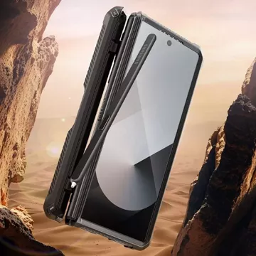 Etui Supcase Unicorn Beetle Pro für Samsung Galaxy Z Fold 6 Schwarz