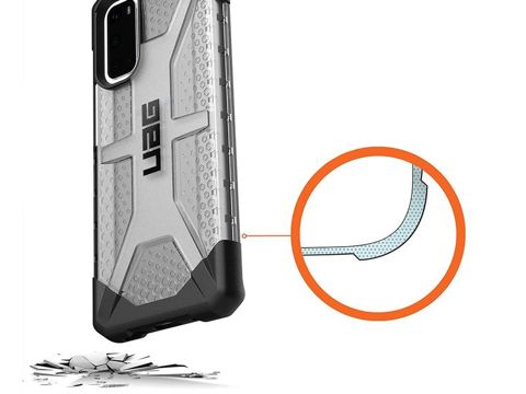 Etui UAG Urban Armor Gear Plasma für das Samsung Galaxy S20 Ash