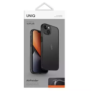 Etui UNIQ Air Fender für iPhone 14 Plus 6,7" szary/smoked grey getönt