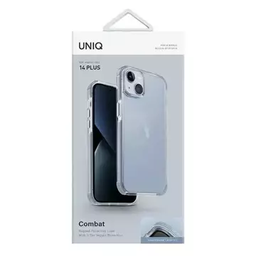 Etui UNIQ Combat do iPhone 14 Plus 6,7" niebieski/arktisblau