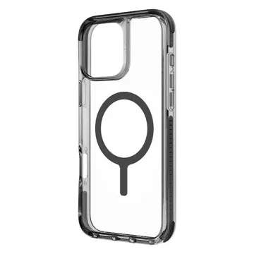 Etui UNIQ Combat für iPhone 16 6,1" Magclick Charging Czarny/Carbon Black