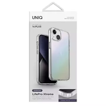 Etui UNIQ LifePro Xtreme für iPhone 14 Plus 6,7" opal/irisierend