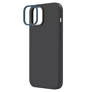 Etui UNIQ Lino Hue do iPhone 14 Plus 6,7" Magclick Charging szary/charcoal grey