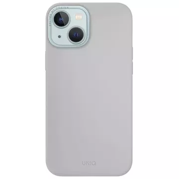 Etui UNIQ Lino Hue do iPhone 15 6,1" Magclick Charging jasnoszary/kreidegrau