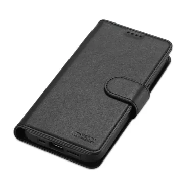 Etui Wallet Magsafe für Apple iPhone 15 Pro Max Schwarz