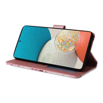 Etui Wallet für Samsung Galaxy A53 5G Floral Rose