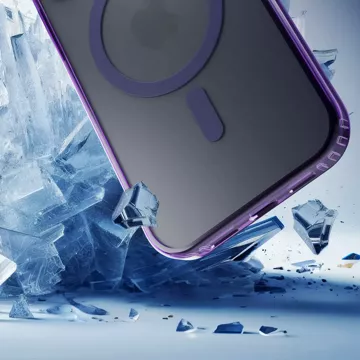 Etui für Apple iPhone 15 Pro Max 3mk Frosty MagCase Purple