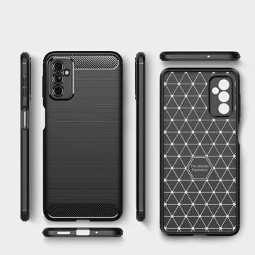 Etui für Samsung Galaxy M52 5G Alogy Rugged Armor obudowa TPU Carbon Black