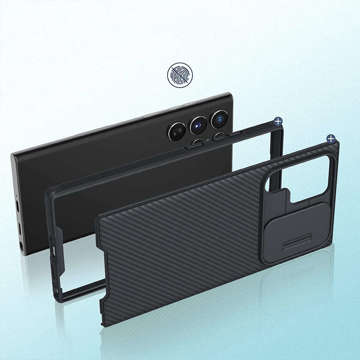 Etui für Samsung Galaxy S22 Ultra Nillkin CamShield Pro Black