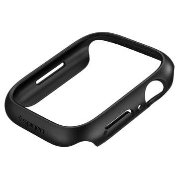 Etui für Smartwatch Spigen Thin Fit für Apple Watch 7 45mm Schwarz