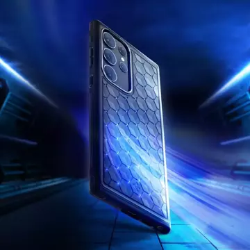 Etui für Spigen Cryo Armor für Samsung Galaxy S23 Ultra Mattschwarz
