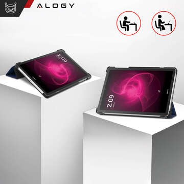 Etui für T-Mobile T Tablet 5G 10,36" Obudowa na Tablet Alogy Book Cover Case Czarne