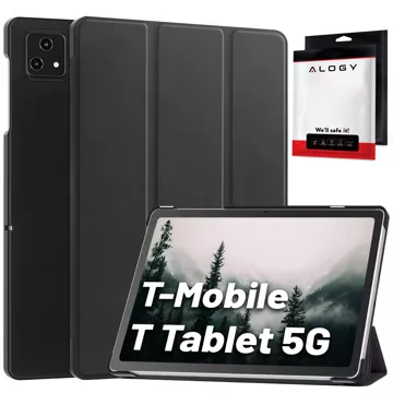 Etui für T-Mobile T Tablet 5G 10,36" Obudowa na Tablet Alogy Book Cover Case Czarne