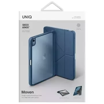 Etui für Tablet UNIQ Moven für iPad 10 Gen. (2022) niebieski/capriblu