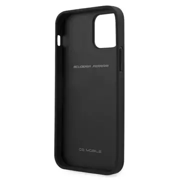 Etui für Telefon Ferrari iPhone 12/12 Pro 6,1" Czarny/Black Hardcase Off Track Perforated