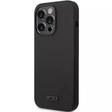 Etui für Telefon Tumi Liquid Silicone Hardcase für iPhone 14 Pro Czarny/Black