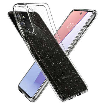 Etui für das Samsung Galaxy S21 FE Glitter Spigen Liquid Crystal