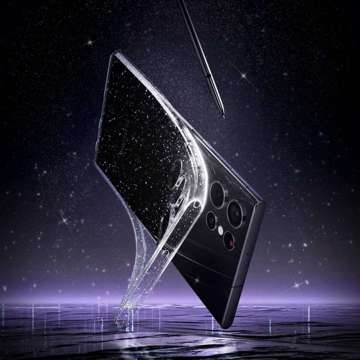 Etui für das Samsung Galaxy S22 Ultra Spigen Liquid Crystal Glitter Crystal