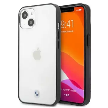 Etui für das Telefon BMW BMHCP13SPCUMRBK für Apple iPhone 13 Mini 5,4" transparente Hardcase Signature Collection