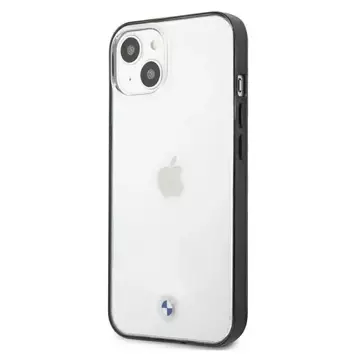 Etui für das Telefon BMW BMHCP13SPCUMRBK für Apple iPhone 13 Mini 5,4" transparente Hardcase Signature Collection