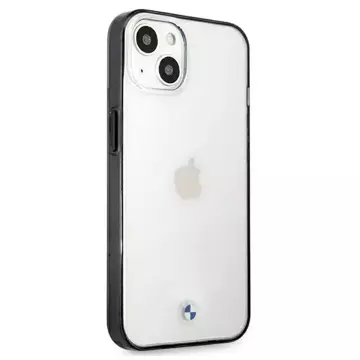 Etui für das Telefon BMW BMHCP13SPCUMRBK für Apple iPhone 13 Mini 5,4" transparente Hardcase Signature Collection