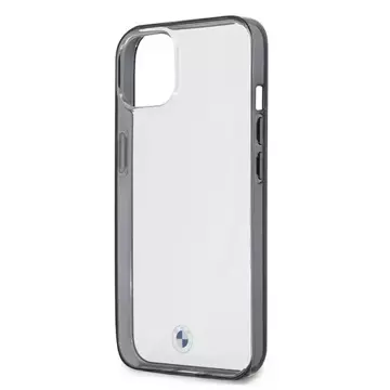 Etui für das Telefon BMW BMHCP13SPCUMRBK für Apple iPhone 13 Mini 5,4" transparente Hardcase Signature Collection