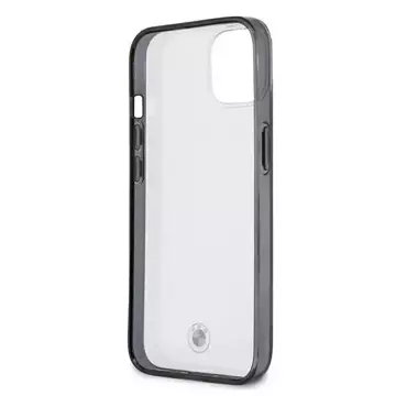 Etui für das Telefon BMW BMHCP13SPCUMRBK für Apple iPhone 13 Mini 5,4" transparente Hardcase Signature Collection