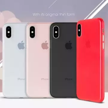 Etui für das Telefon Mercury Ultra Skin für iPhone X/Xs transparent