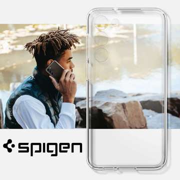 Etui für das Telefon Spigen Ultra Hybrid für das Samsung Galaxy S23 Plus Crystal Clear