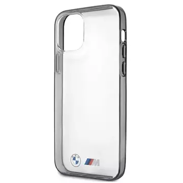 Etui na phone BMW BMHCP12SMBTOK für Apple iPhone 12 Mini 5,4" transparentes Hardcase Sandblast