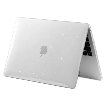 Etui obudowa SmartShell für Apple MacBook Air 13 2022 Glitter Clear